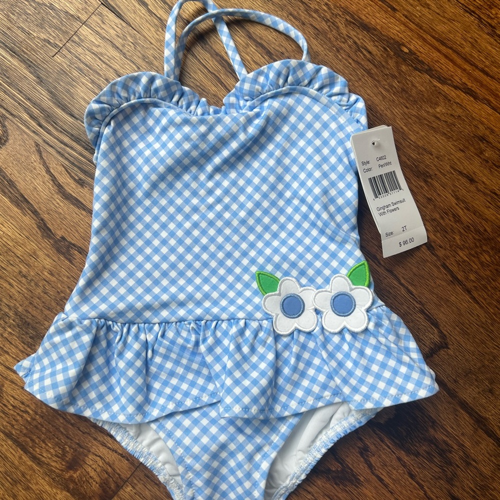 NWT Adorable Florence Eiseman Swimsuit 2T!